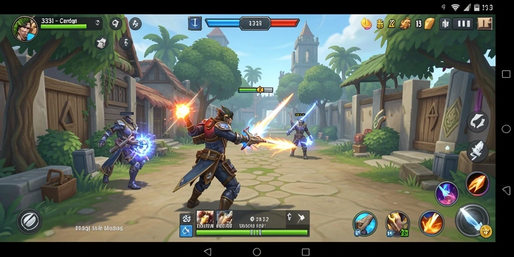 Gameplay menarik dari 333I yang menunjukkan taktik pertempuran.