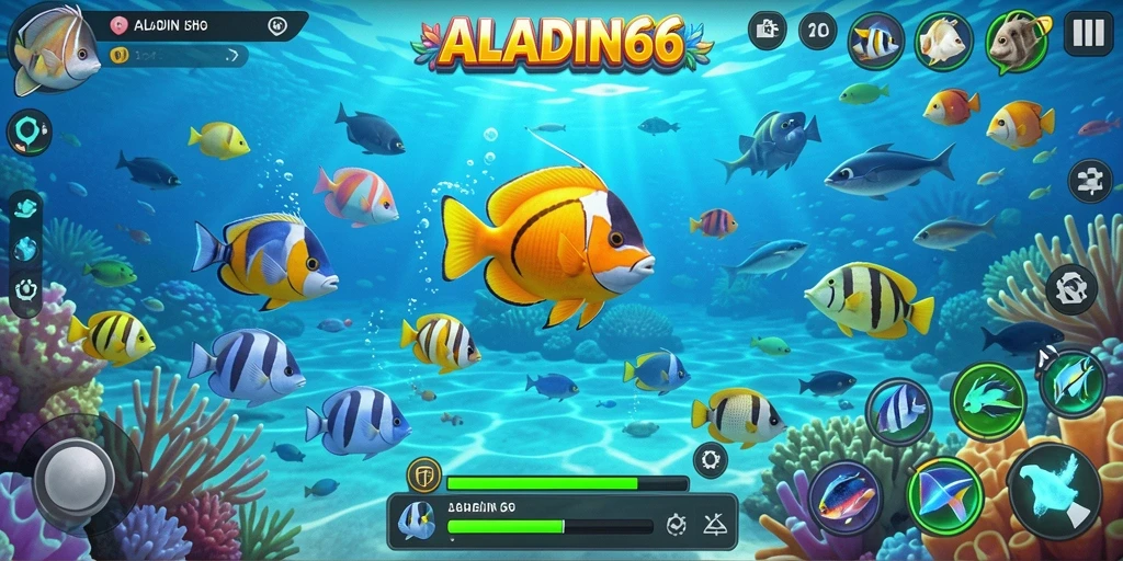 Tangkapan layar gameplay ALADIN66 yang penuh aksi dan grafis menarik.