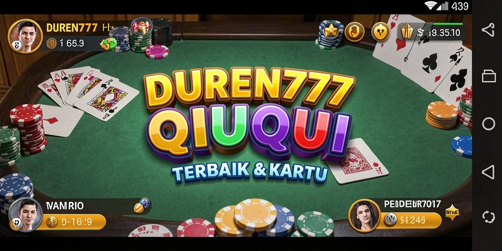 Tampilan menarik dari gameplay QiuQiu DUREN777.