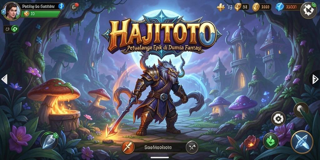Tampilan gameplay HAJITOTO yang mendebarkan di dunia RPG.