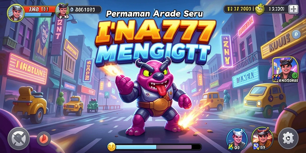 Screenshot utama menunjukkan gameplay seru dan menarik dari INA777.