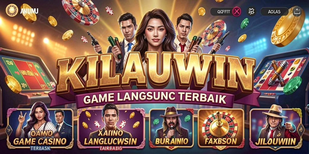 Tampilan gameplay KILAUWIN yang memukau dengan dealer langsung.