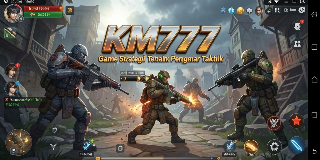 Tampilan gameplay menarik di KM777 dengan variasi strategi.