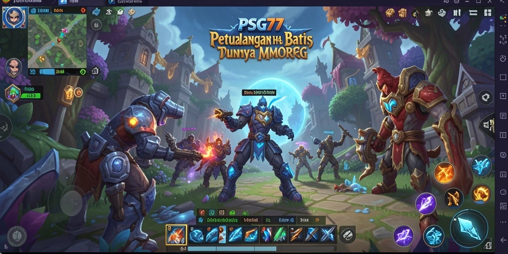Gameplay seru dan interaktif di dunia <strong>PSG77</strong> MMORPG.