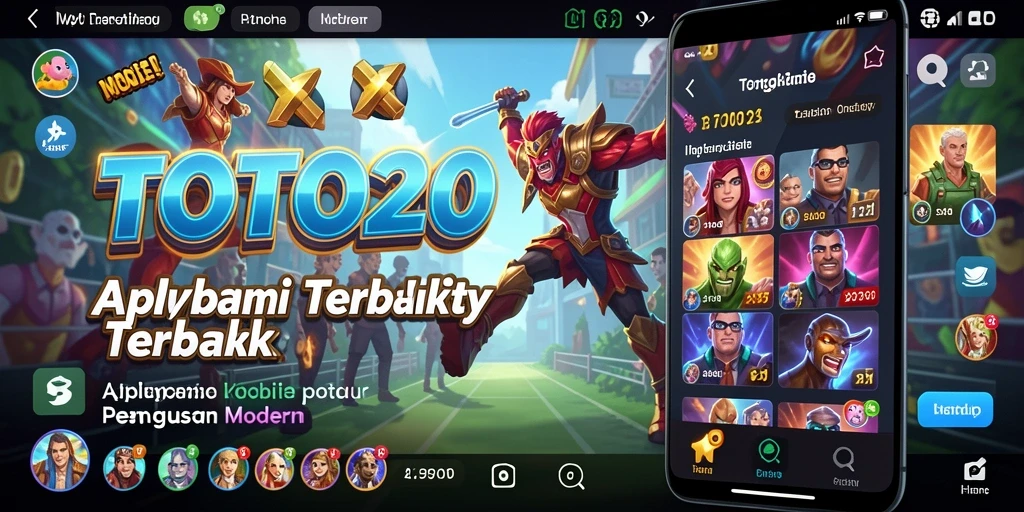 Tampilan antarmuka utama TOTO20 yang intuitif dan user-friendly.
