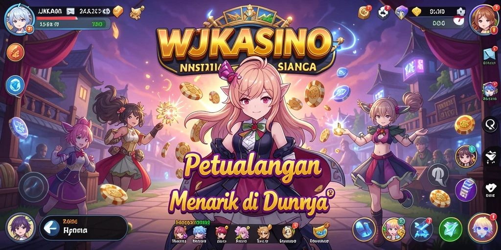 Gameplay WJKASINO yang menawan dengan karakter Anime favorit.